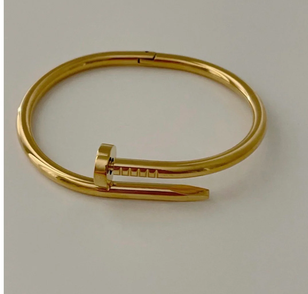 Baby size nail bracelet