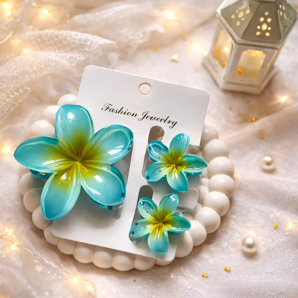 Set of 3 glossy claws